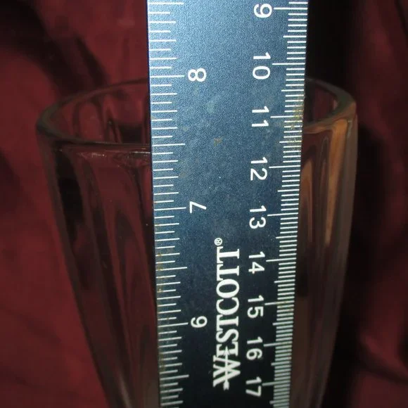 Libbey Sundae Glass 7.5" Tall VINTAGE Thick Glass 1950's - Picture 3 of 6